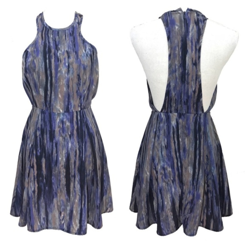 Ecote Urban Outfitters Watercolor Dress Size 4